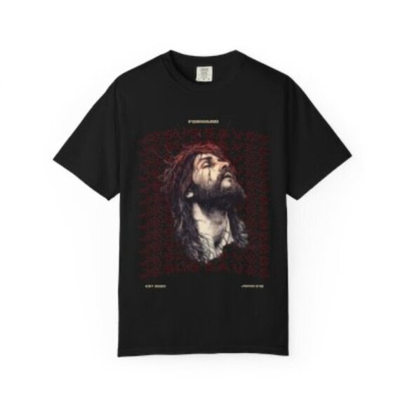 BUY ON ETSY Forward Christian Clothing | JESUS SAVES John 3:16 Graphic Unisex T - Picture 1 of 4